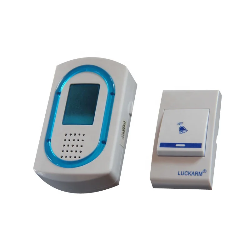 Factory Supply Wholesale Battery Operated Wireless Door Bells Remote Control 100 Meters
