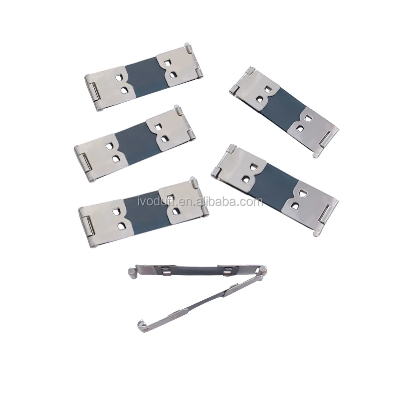 Ivoduff производство под заказ без ржавчины внутренний гибкий пружинный Кошелек Рамка Сумка кошелек аксессуары