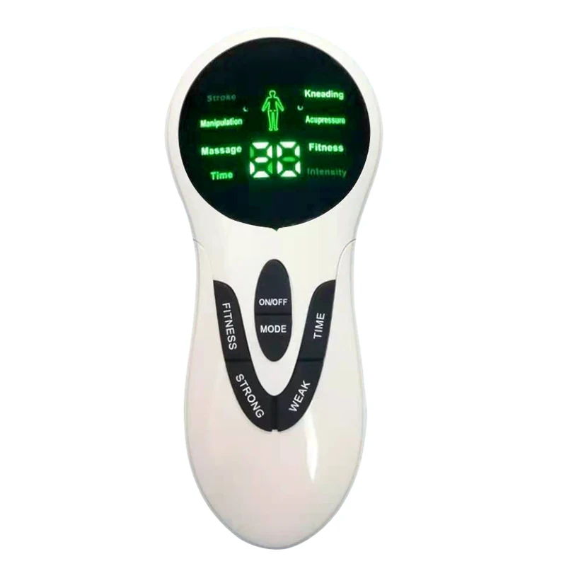 8 Mode EMS Electric Herald Tens Machine Acupuncture Back Massage Digital Therapy Massager Muscle Stimulator Electrostimulator