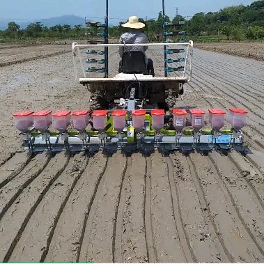 8-10 rows rice nursery seeder high speed rice seeder planting machine paddy planter paddy planter seedling machine