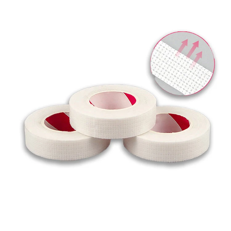 Hot Custom Lash Tape for Eyelash Extension Microporous Breathable Non-woven Fabric Adhesive Tapes For Lash Extensions