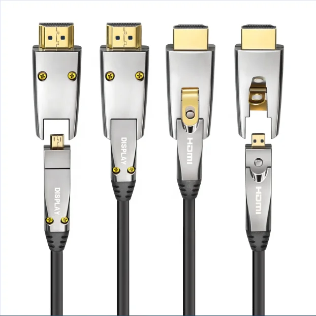 Оптоволоконный кабель HDMI Oem 3d Real 4k 60 Гц для Hdmi 2,0/1,5 м/10 м/50 м/100 м/200 м