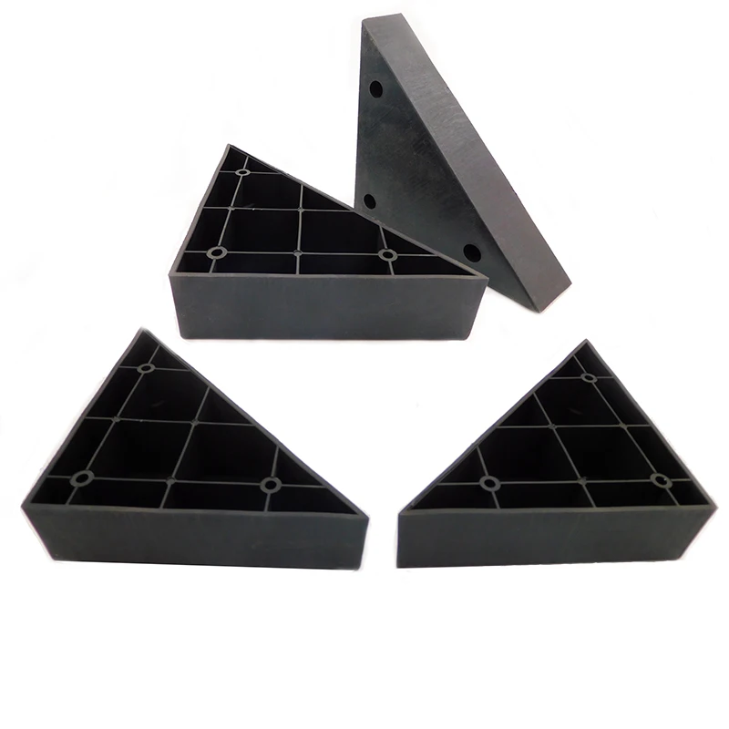 Furniture Accessories Modern Pats Triangle Sofa Legs Heavy Duty Plastic Furniture Legs