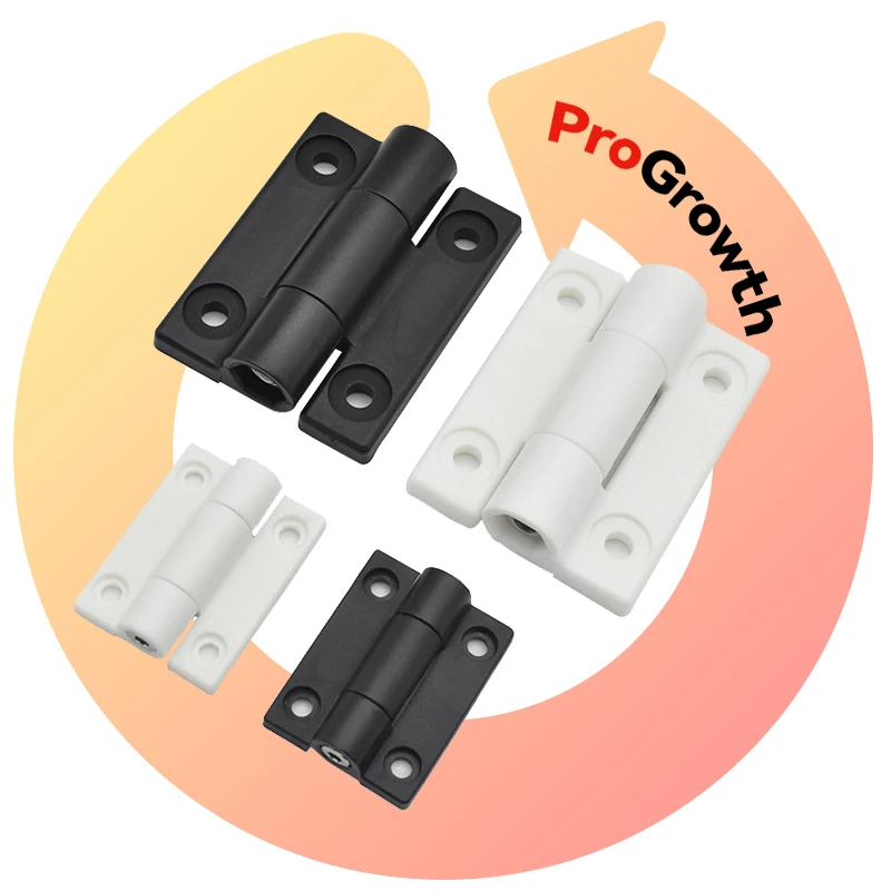 Furniture Hardware Accessories Damping Shaft Adjustable Torque Nylon Hinges Stop At Will Angle Adjusting Plastic Flush Hinge
