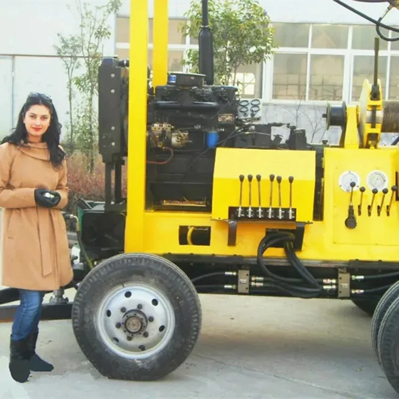 200M Underground Rock Mining Drilling Machine Water Well Core Exploration Rig