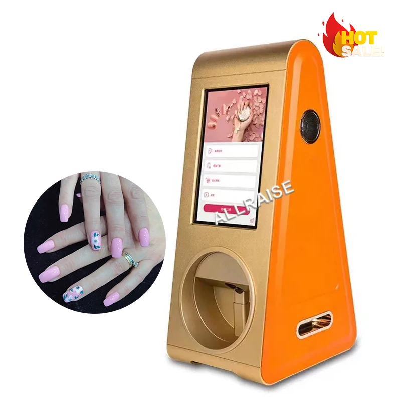 Автоматическая 3D цифровая машина для рисования ногтей фото принтер маникюрная печатная