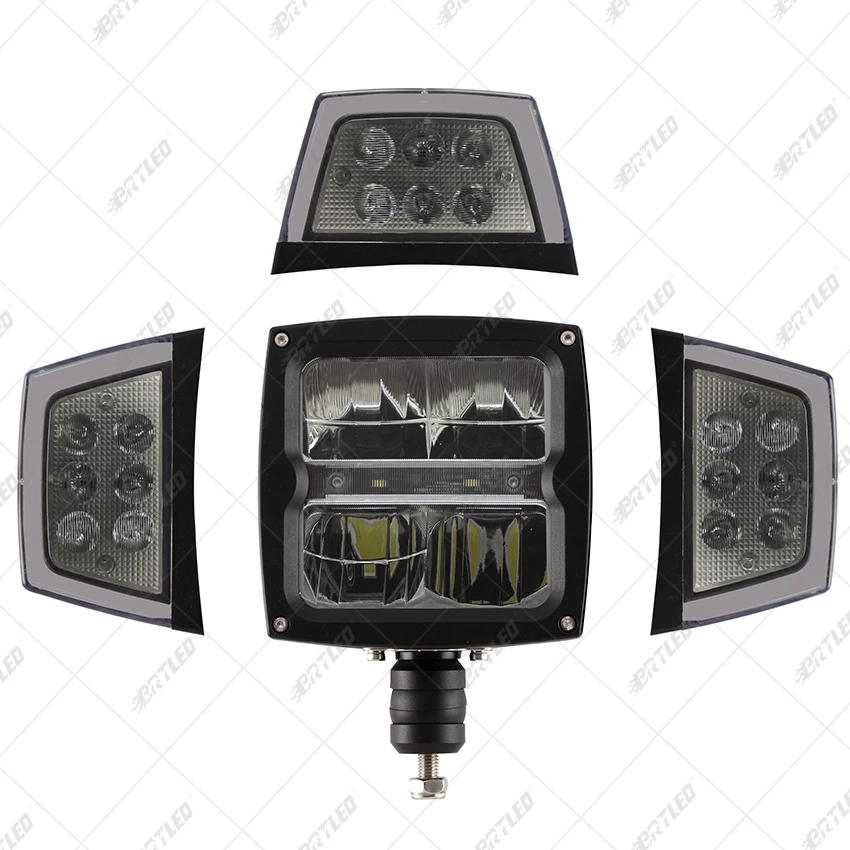 DOT Emark R112 R7 R6 Combination Lamp LED Snowplow headlight truck heavy duty LED headlamp car