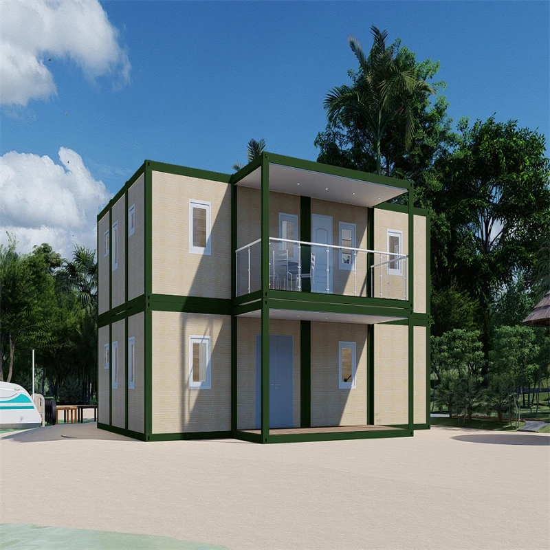 Standard 20ft Portable Steel Container Prefabricated House Folding Office