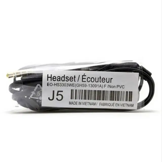 Wholesale MIC+ VOLUME colorful handfree j5 earphones mobile phones earphone headphone for samsung S4 headset