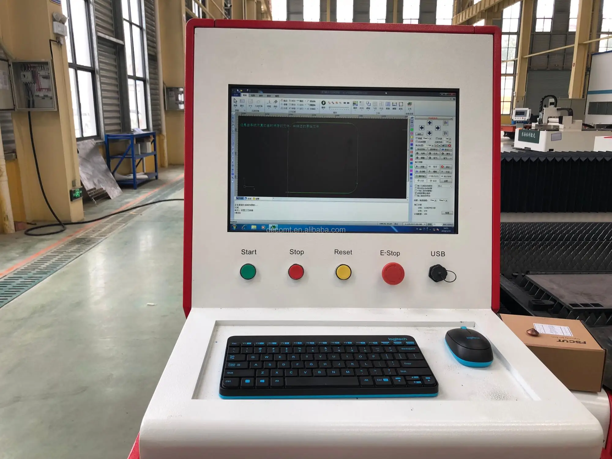 Cnc fiber laser cutter sheet metal