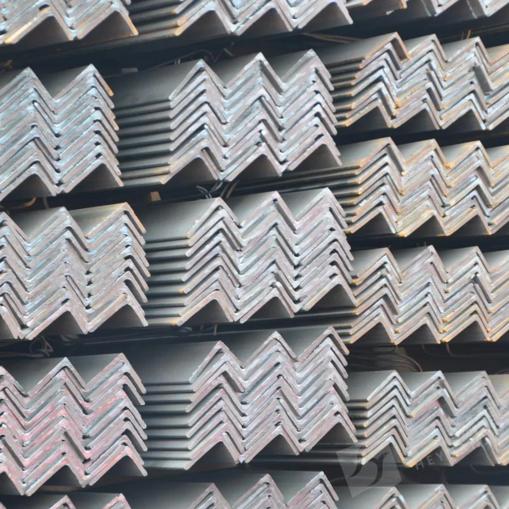 Steel Angel Iron Hot Rolled Angel Ms L Angle Steel Bar With Hole For Construction 125Mm X 75Mm Shelf Bracket Steel Angles