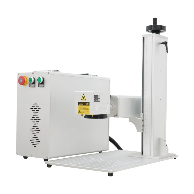 fiber laser marking MOPA 20W 30W 50W 60W printing logo name on metal business card,gold and silver plate machines