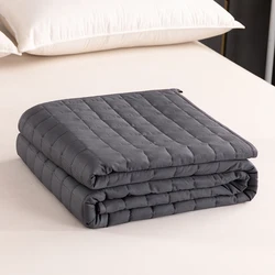 Factory Direct Sale Custom Comforter Set Glass Beads Stress Relief Weighted Blanket