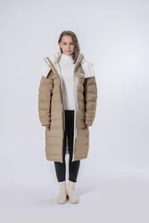 Light Weight Soft Warm Material Coat Women Packable Down Jacket Casual