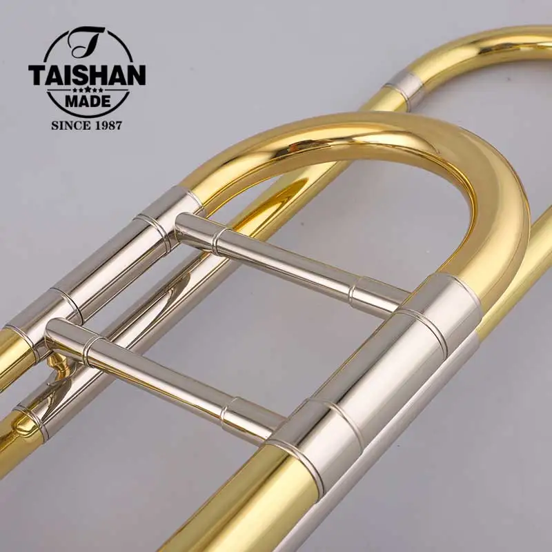 Hot sale Professional Double Tenor Trombone Brass bell Trombone manufacture with case