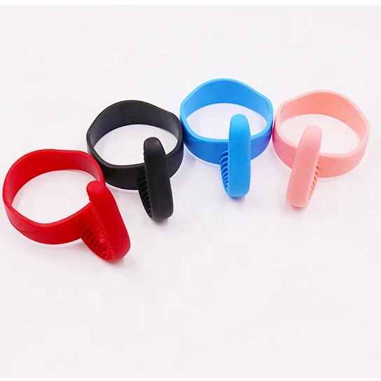 30oz practical cup holder economic plastic antiskid coffee mug Drinkware handle  holder  support customized