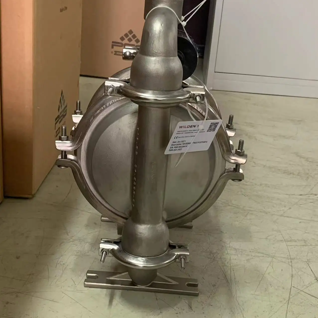 Wilden TZ4/SSMAB/TWS/TF/STF/0014 Air Diaphragm Pump Stainless Steel OEM Pneumatic Mold Temperature Controller Pump Low Pressure