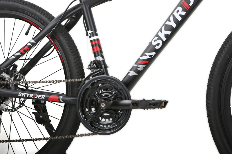 26 inch MTB Bike Steel Mountain Bicycle Shimano 21 Speed with Full Suspenshion Fork Disc Brakes for outdoor Adults Men Cycling