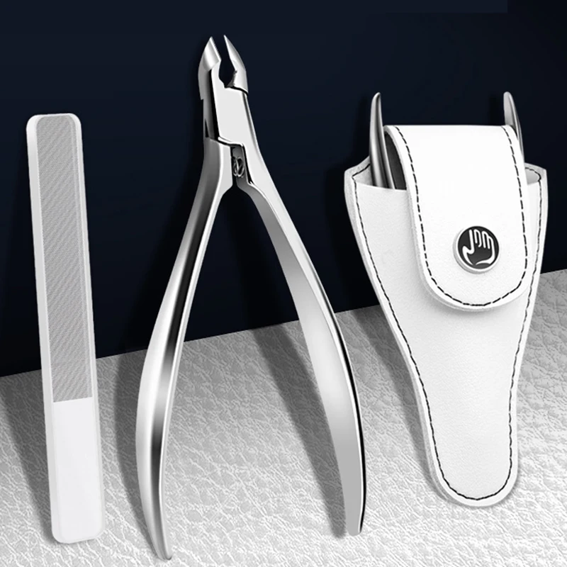 2 шт. портативный маникюр набор педикюр кусачки для ногтей из нержавеющей стали инструмент путешествий Стрижки животных чехол Подарочная коробка профессиональных парикмахерских
