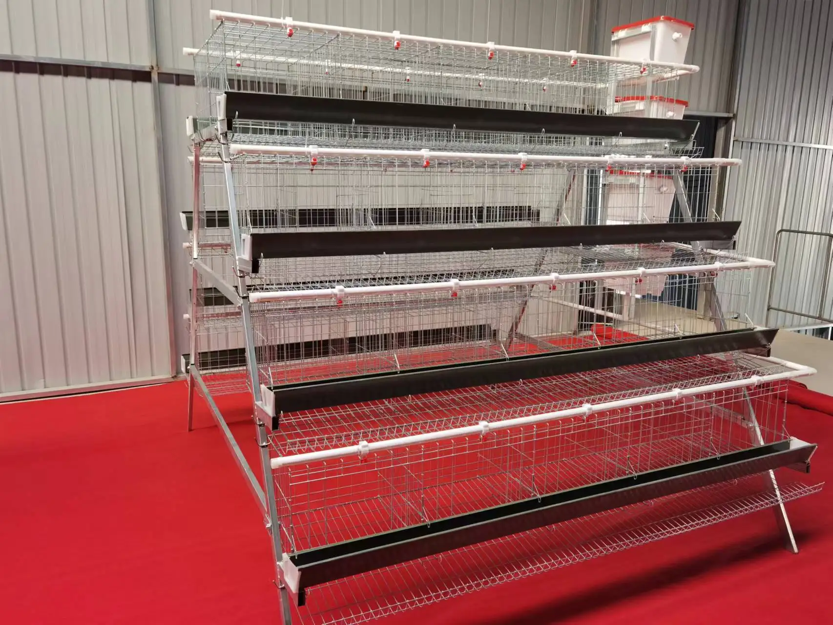 90-120 chicken battery cages for poultry chicken layer a type layer chicken cage for bangladesh