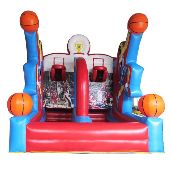 High quality inflatable basketball toy/inflatable basketball goal/inflatable basketball stands