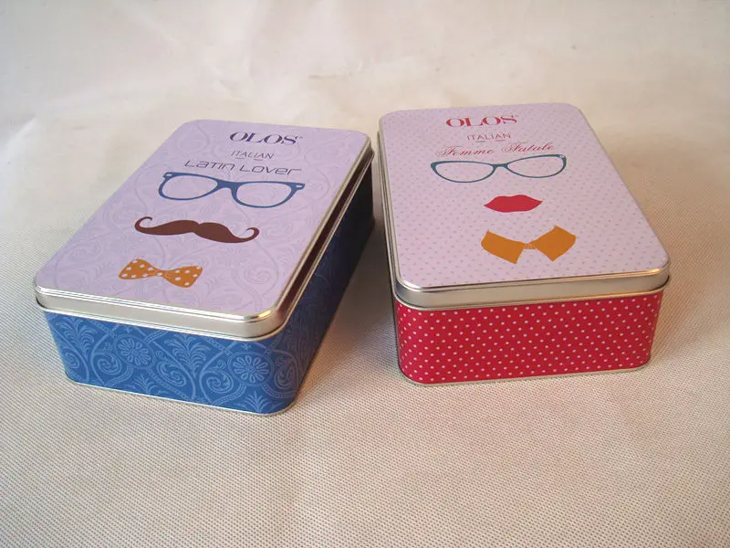 promotional candy sweets cookies storage package gift metal tin box custom brand