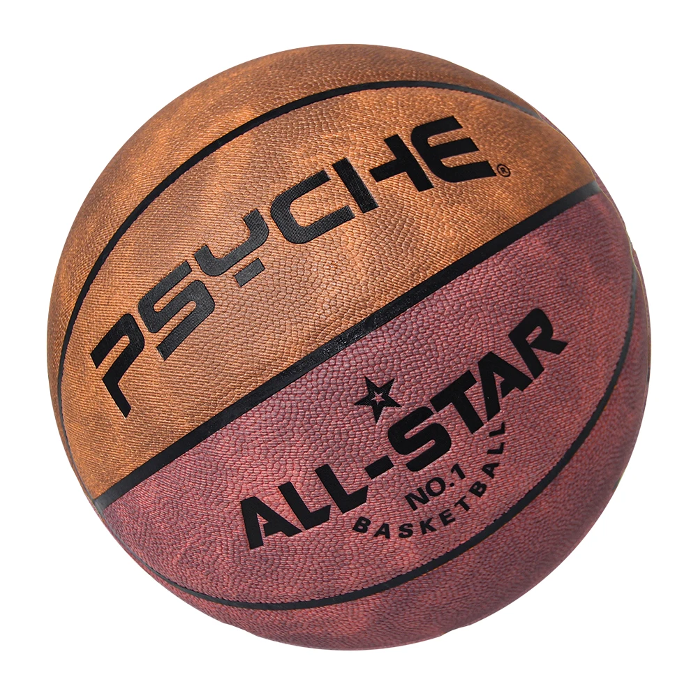 Custom Logo Basketball With Your Logo Size 7 Suede Microfiber Indoor Outdoor For Training