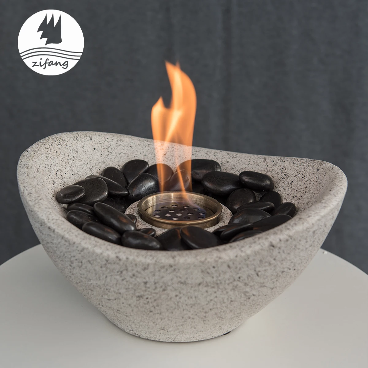 2022 Wholesale Indoor Table Top Fire Bowl Bio Small Portable Ethano Fireplace