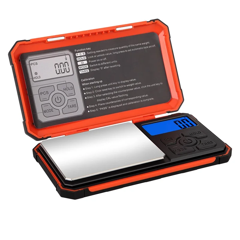 new design gold electronic precision digital gram pocket portable jewelry 0.001g 0.01g weighing scale