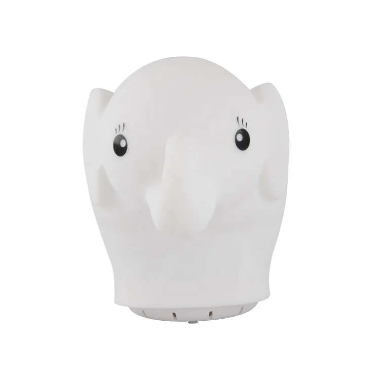 Baby Nursery Sleep Silicone Owl Animal Multicolor Changing Mini Rechargeable 3d Baby Led Night Light For Kids