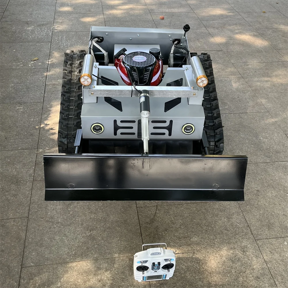 CE EPA Customized Manufacturer RC Mini Tractor Robot Gas Mini Remote Lawn Mower Smart Gasoline Lawn Mower