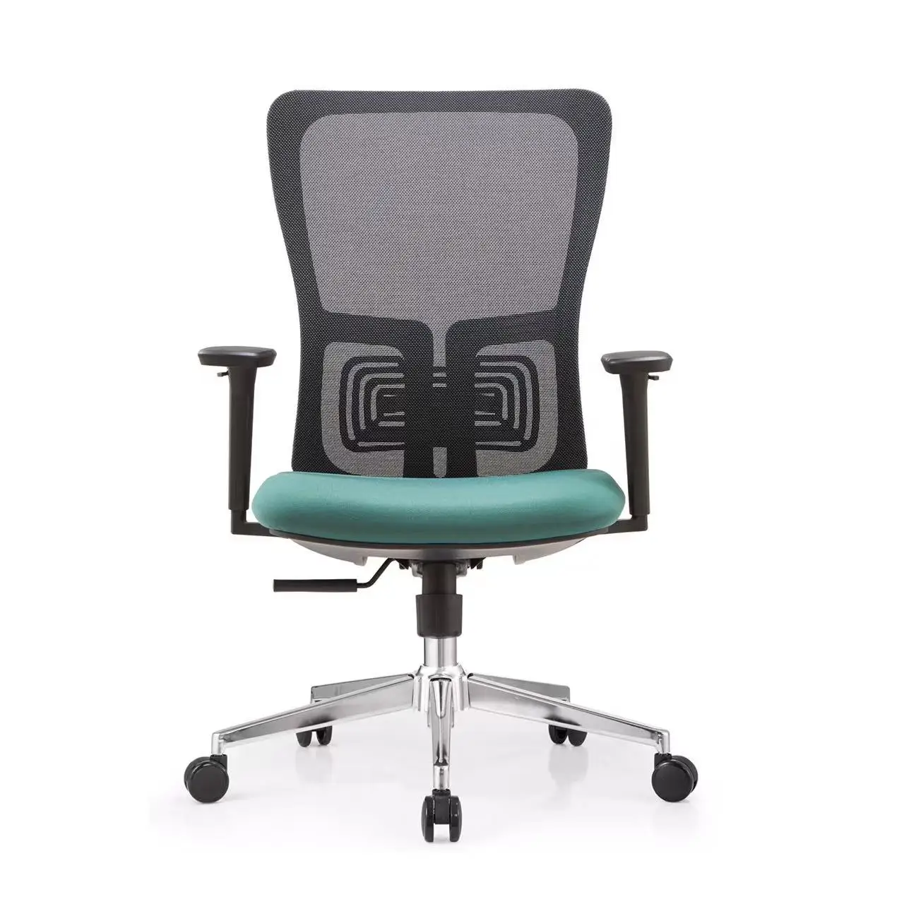 Fixed Armrest Mid Back Desk Office Chairs Staff Mesh Office Chair For Work