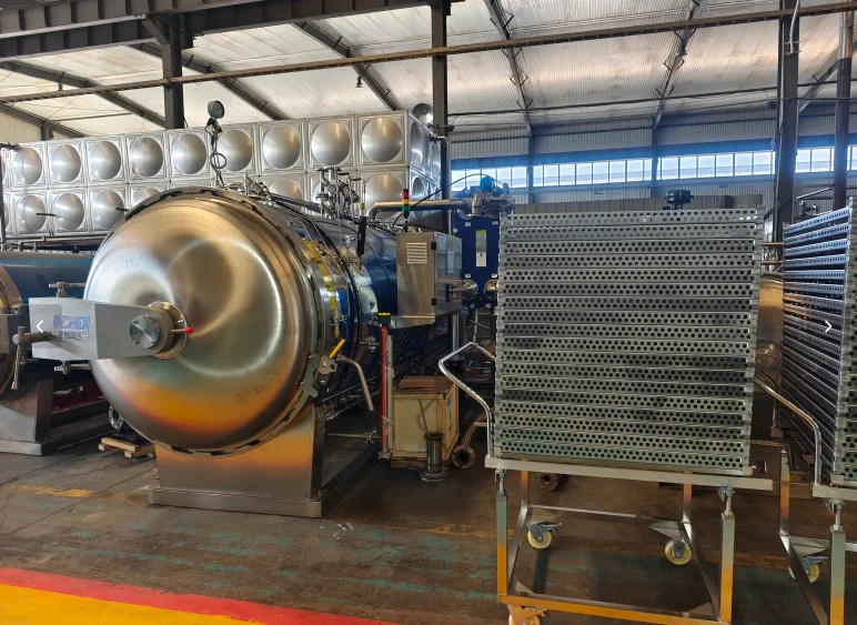 INCHOI Customized Water Spraying Retort For Pouch/Canned Sterilization Equipment