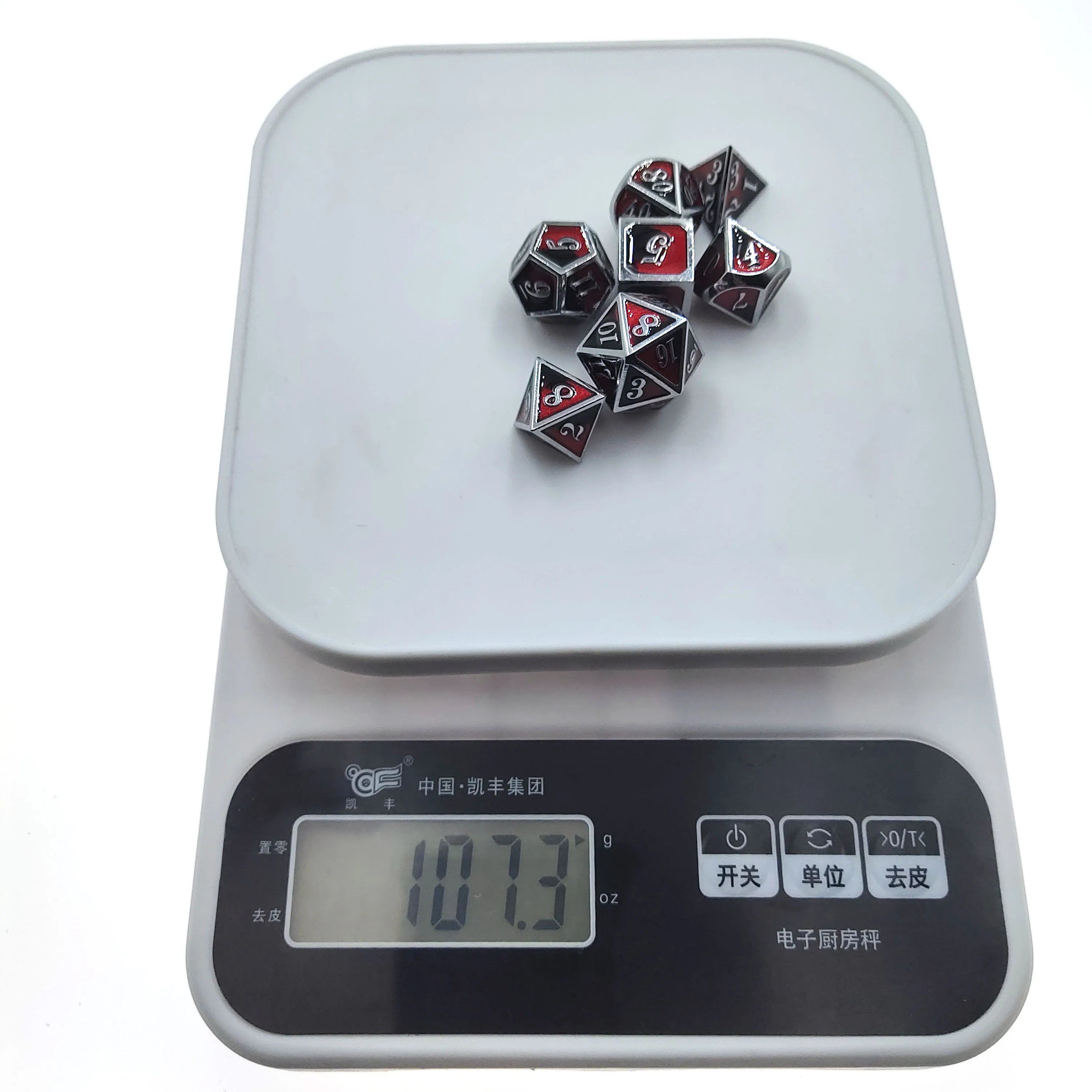 2023 цветные металлические кости новый дизайн многогранные 7 шт. DnD RPG MTG Games D4 D6 D8 D10 D % D12 D20 Набор кубиков