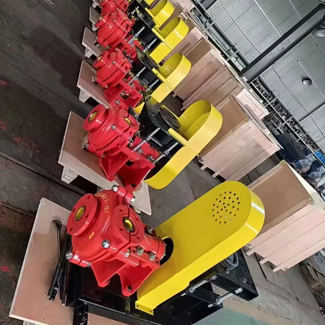 Sand pump for sand washing field 6/4D fractional slurry pump model is complete and can be customized