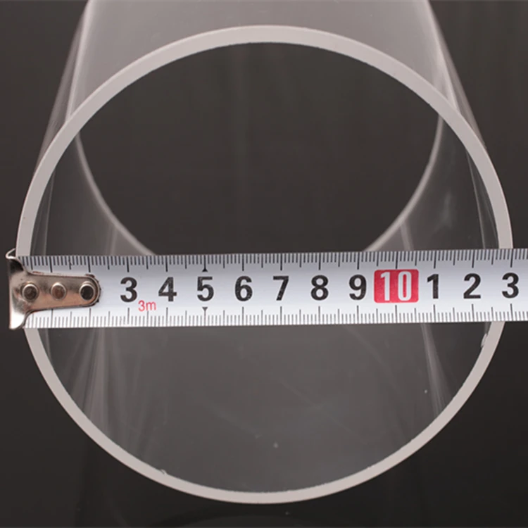 Customized Various Sizes Of Quartz Tube Clear Quartz Glass For Laboratory