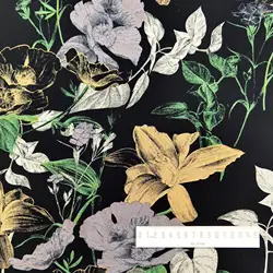 Hot sale 2021 New Hawaiian tropical leaves 100% cotton print fabric cotton poplin for shirt