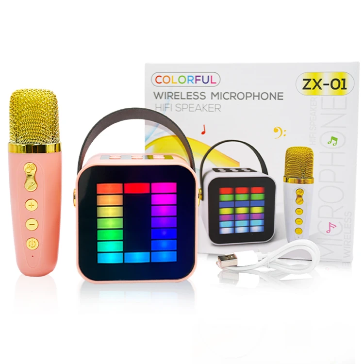 Беспроводной микрофон для караоке портативный всех смартфонов подарки девочек детей взрослых