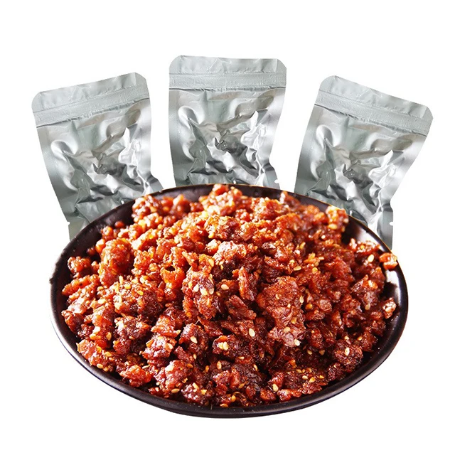 Professional Manufacture Cheap Chinese Fast Food Instant Beef Delicious Ready To Eat Spicy Diced Beef