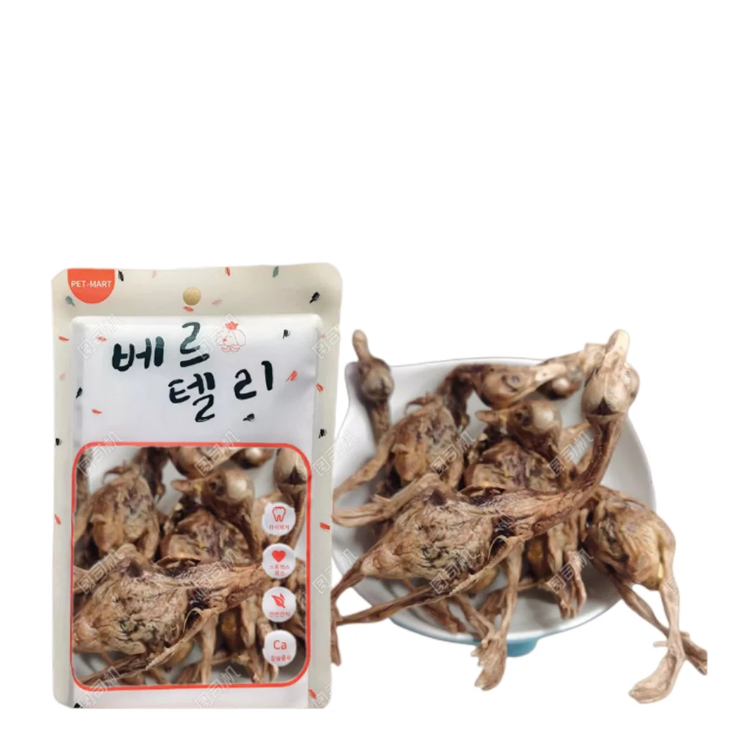 Pet supplies Wholesale Cat snack Dog treats Freeze-dried duck Chicken  and bone Freeze Dry canned Pet Food