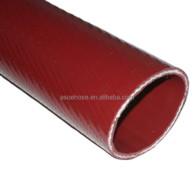 ASOE Concreflex flexible PU layflat hose for concrete placement cement conveying pipe