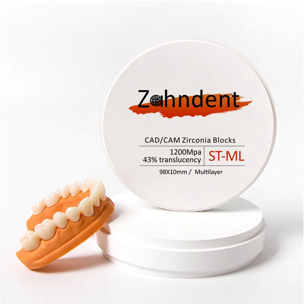 Factory Price ST-ML Zirconia Block Multilayer Dental Blanks Cad Cam System