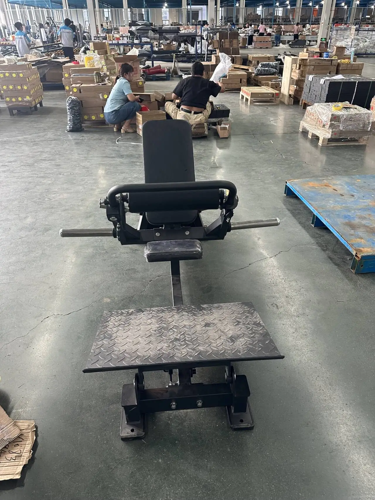 Commercial Fitness Plate Loaded Hip Thrust Machine/hip thruster/Glute Bridge Machine