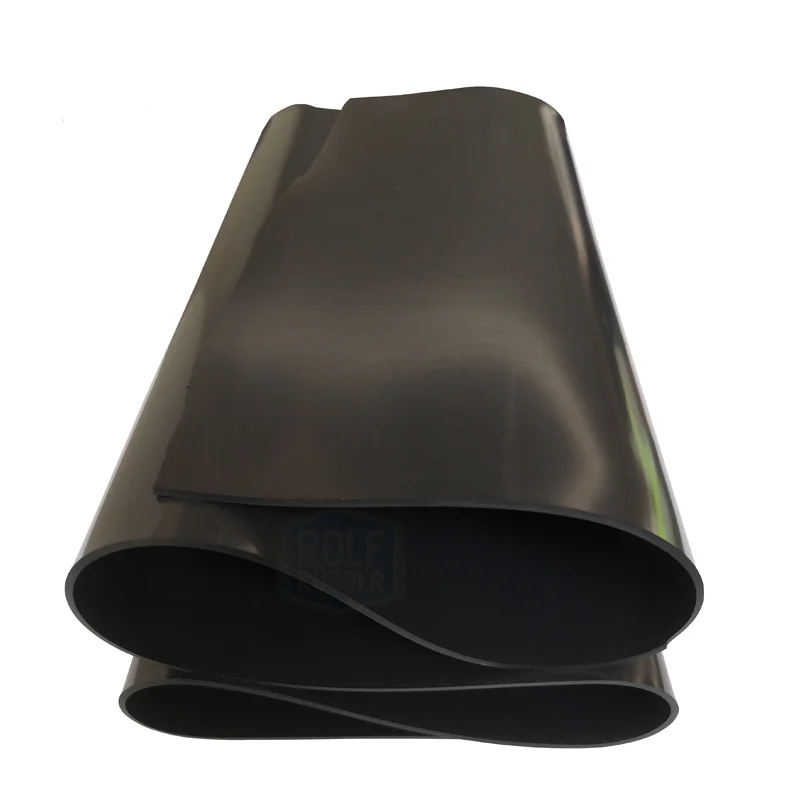 Оптовая продажа, промышленная амортизирующая черная ткань FKM, силиконовый резиновый лист