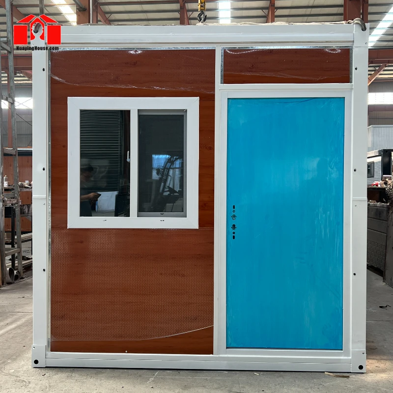 China Portable Modular 20ft 40ft Folding Mobile Container Fast Foldable Flat Pack Prefabricated Tiny House Office Hotel Steel