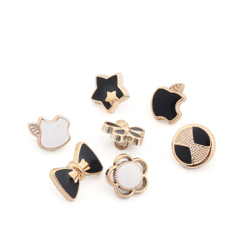 New Product 2022 ABS Sew On Shirts Dripping oil Button Shank Small Plastic Button