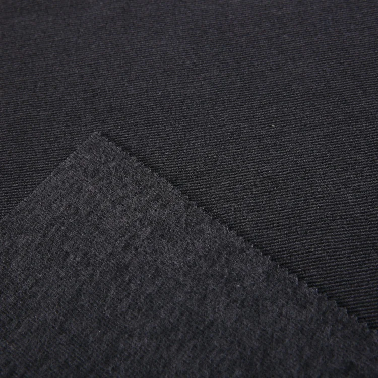 Черно-белая полоска windstopper флисовая ткань мужская куртка ткань