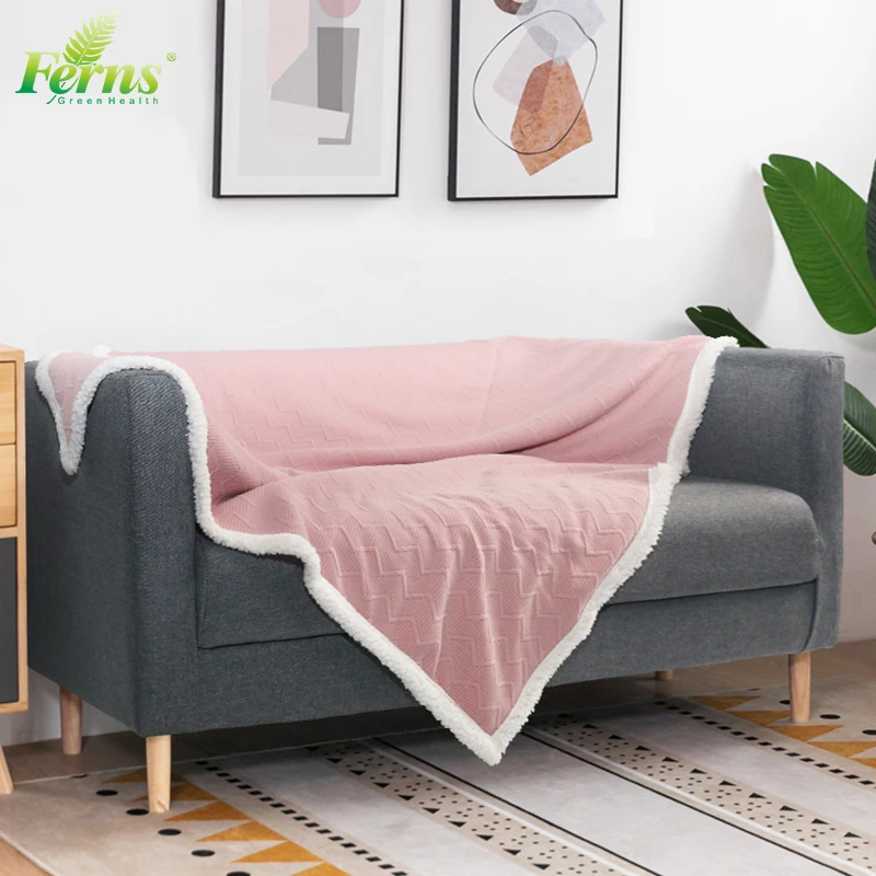 Soft Flannel Blankets Bedspread Bed Sheet Plain Coral Fleece Blanket Adult Blankets