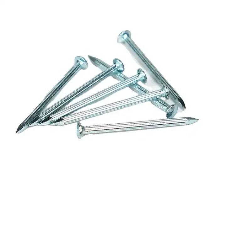 hot sale silver white galvanization steel nail for building
