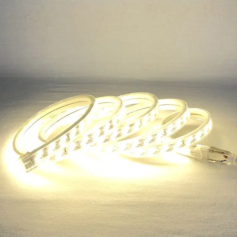 Ultra Bright 180LED Per Meter AC 110V 220V High Efficiency SMD2835 Waterproof Flexible Strip Led Tape Strip